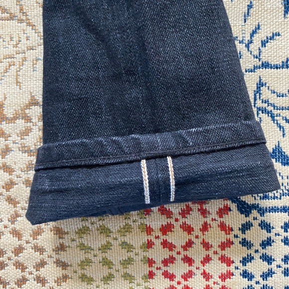 Freenote Cloth Jeans Portola Taper Fit 30x33 Black Japanese Selvedge Denim - Picture 10 of 15